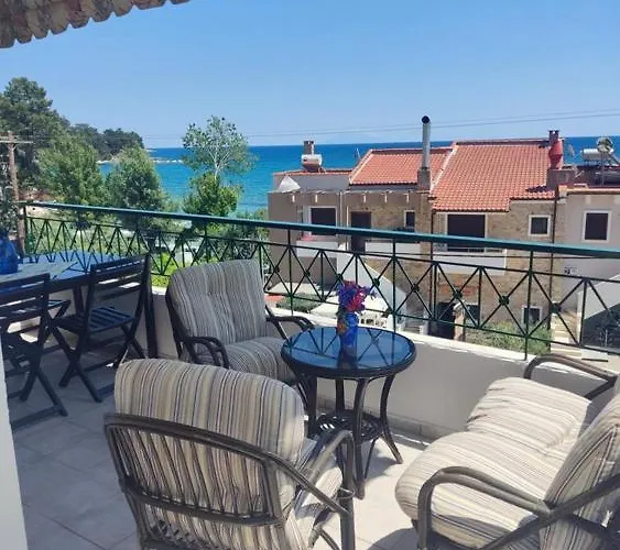 Golden View Thassos Апартаменты Хриси-Амудия